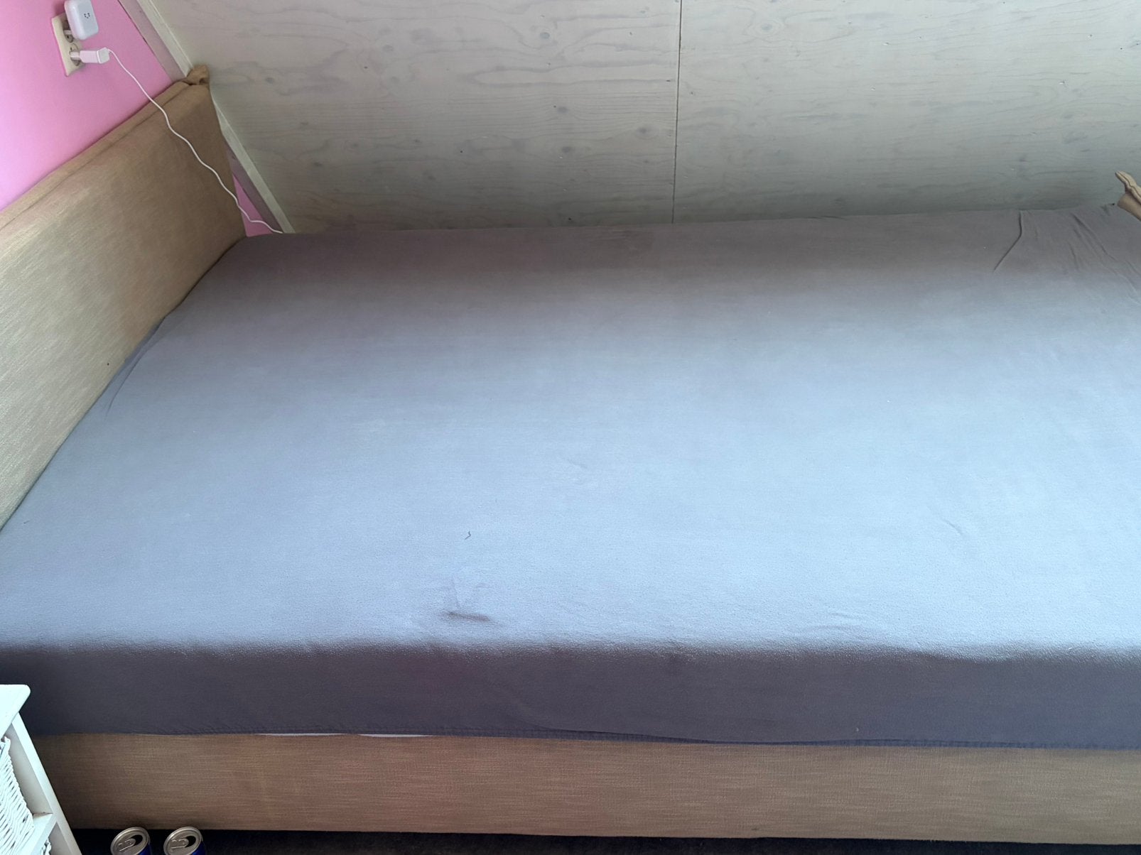 Boxspring 180x200, Huis en Inrichting, Ophalen, Zo goed als nieuw, Tweepersoons, 180 cm