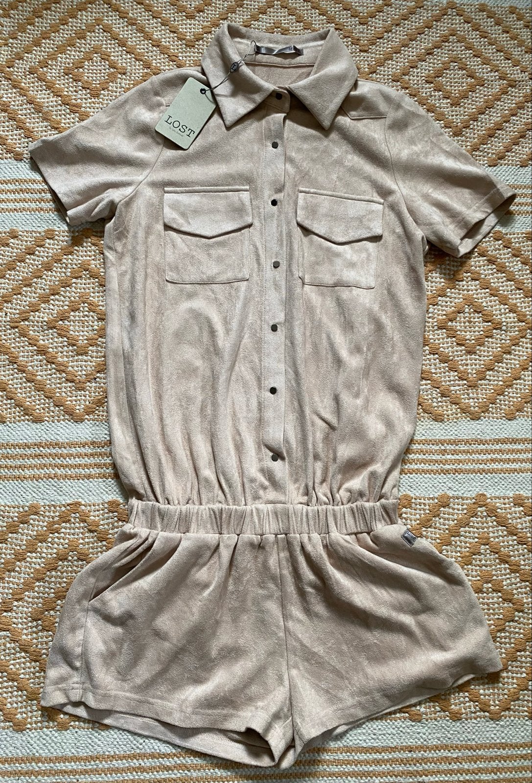 Lost by Lyla Samuel jumpsuit XS - Nieuw met kaartje, Ophalen of Verzenden, Nieuw, Maat 34 (XS) of kleiner, Beige