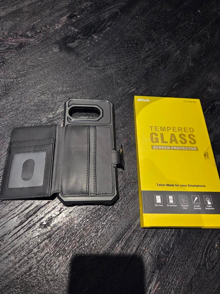 Hoesje en 2 screenprotectors voor Google Pixel 9a, Ophalen of Verzenden, Nieuw, Bescherming, Overige merken