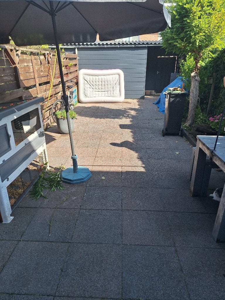 Tuintegels gratis, Ophalen, Gebruikt, Terrastegels, Natuursteen