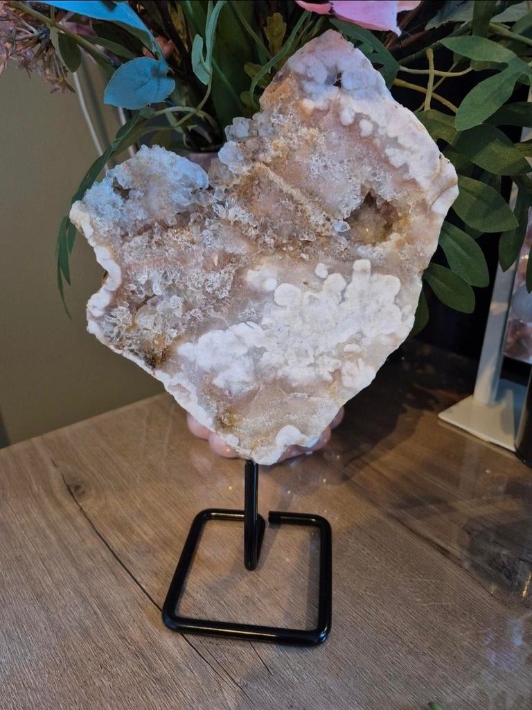 Roze amethist slab, Verzamelen, Mineralen en Fossielen, Ophalen of Verzenden