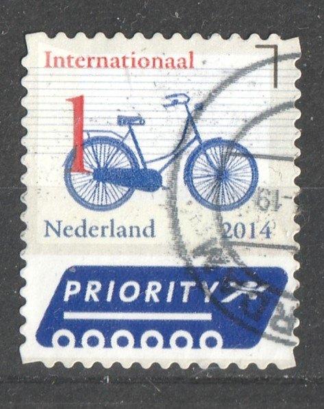 264 R --Nederlandse Iconen 2014  Fiets, Postzegels en Munten, Postzegels | Nederland, Verzenden, Na 1940, Gestempeld