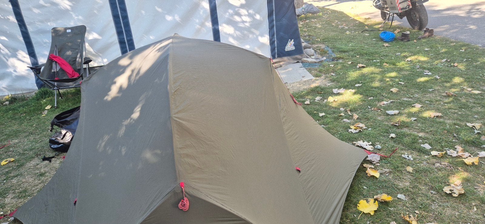 MSR huba nxLichtgewicht 2-persoons tent, ideaal voor motorre, Ophalen of Verzenden, Gebruikt, Tot en met 2