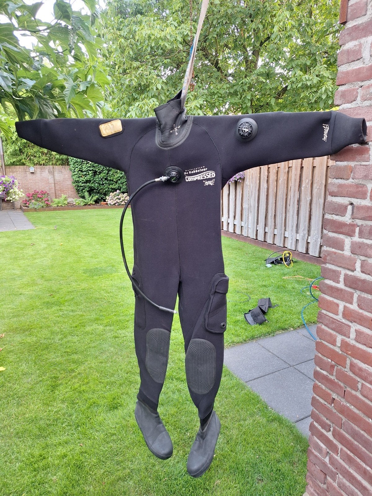 droogpak, Ophalen of Verzenden, Gebruikt, Duikpak