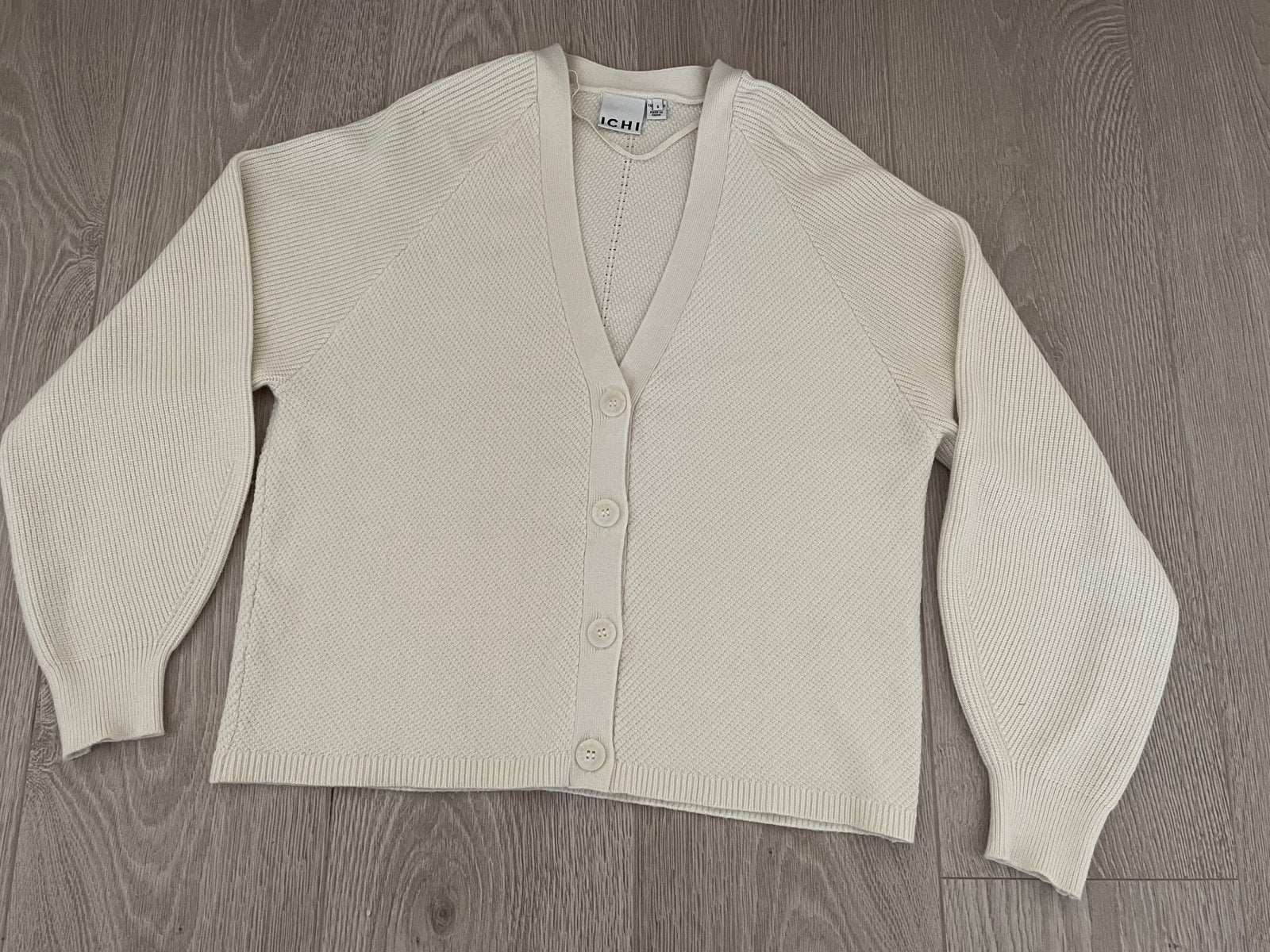 ICHI vest creme maat S, Ophalen of Verzenden, Zo goed als nieuw, Maat 36 (S), Beige