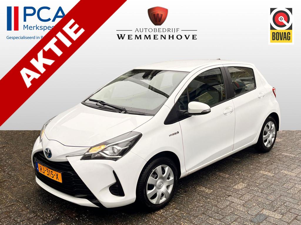 Toyota Yaris 1.5 Hybrid Aspiration (bj 2018, automaat), Auto's, 12 maanden, Gebruikt, Euro 6, 4 cilinders