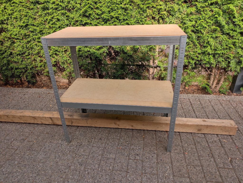 Opslag/Magazijn rek 90 hoog x 89 breed x 44 diep (cm), Ophalen, Zo goed als nieuw