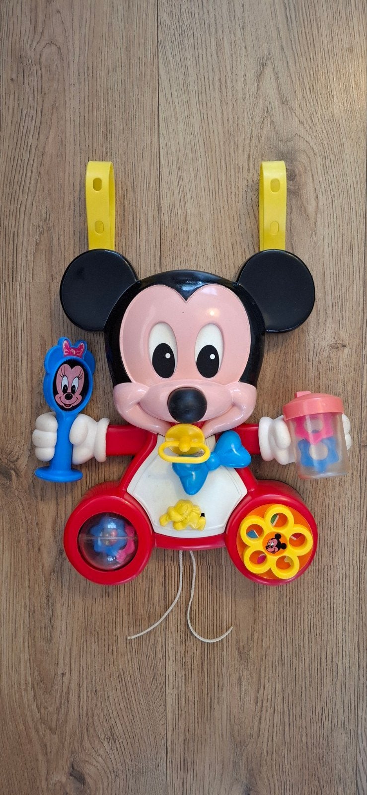 Vintage Mattel Disney Mickey Mouse baby activity 1984, Ophalen of Verzenden, Gebruikt, Overige typen