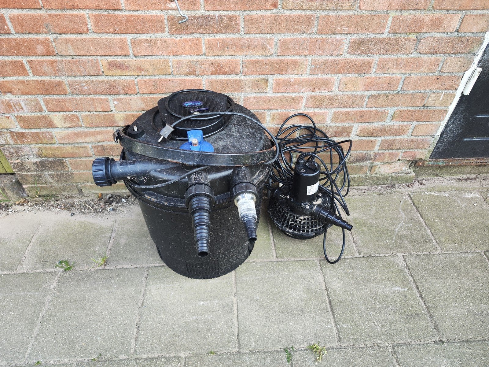 Vijverfilter set AUGA 14.000 met pomp en uv lamp, Ophalen, Vijverfilter