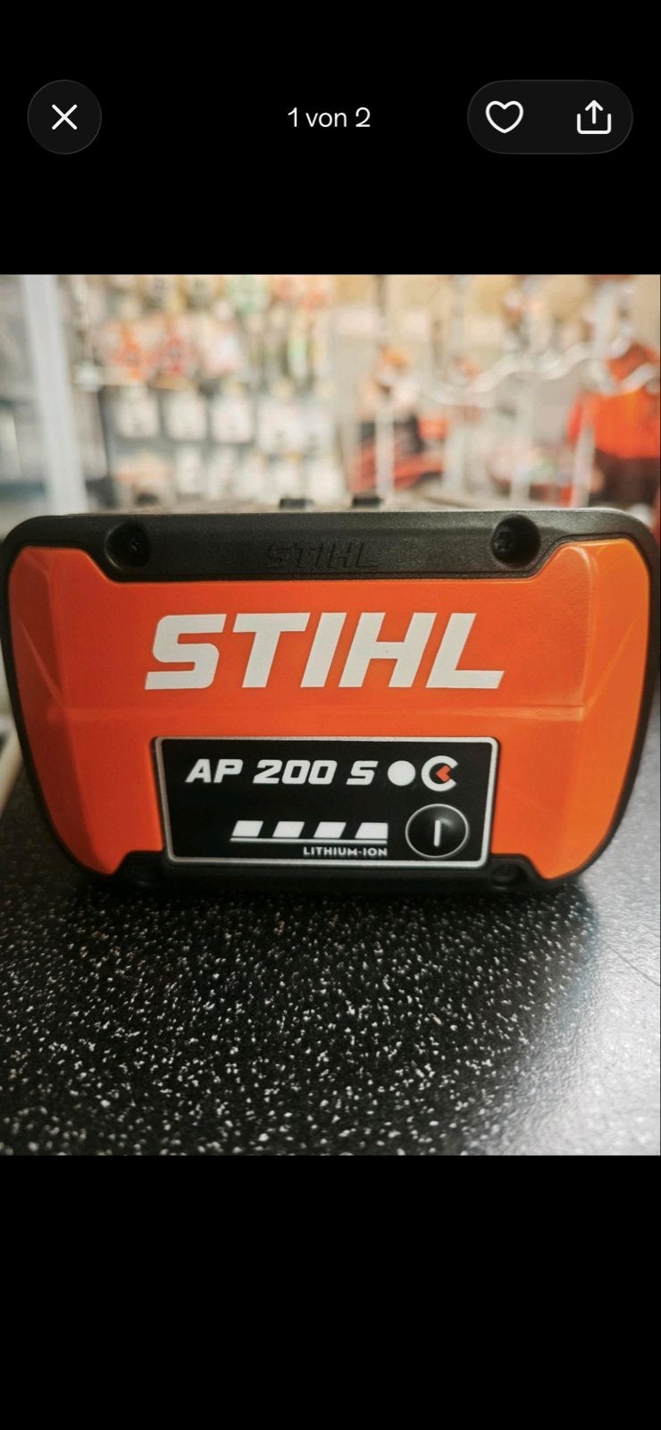 Nieuwe STIHL AP 200 S Accu - Krachtige Lithium-Ion Batterij, Ophalen of Verzenden, Nieuw