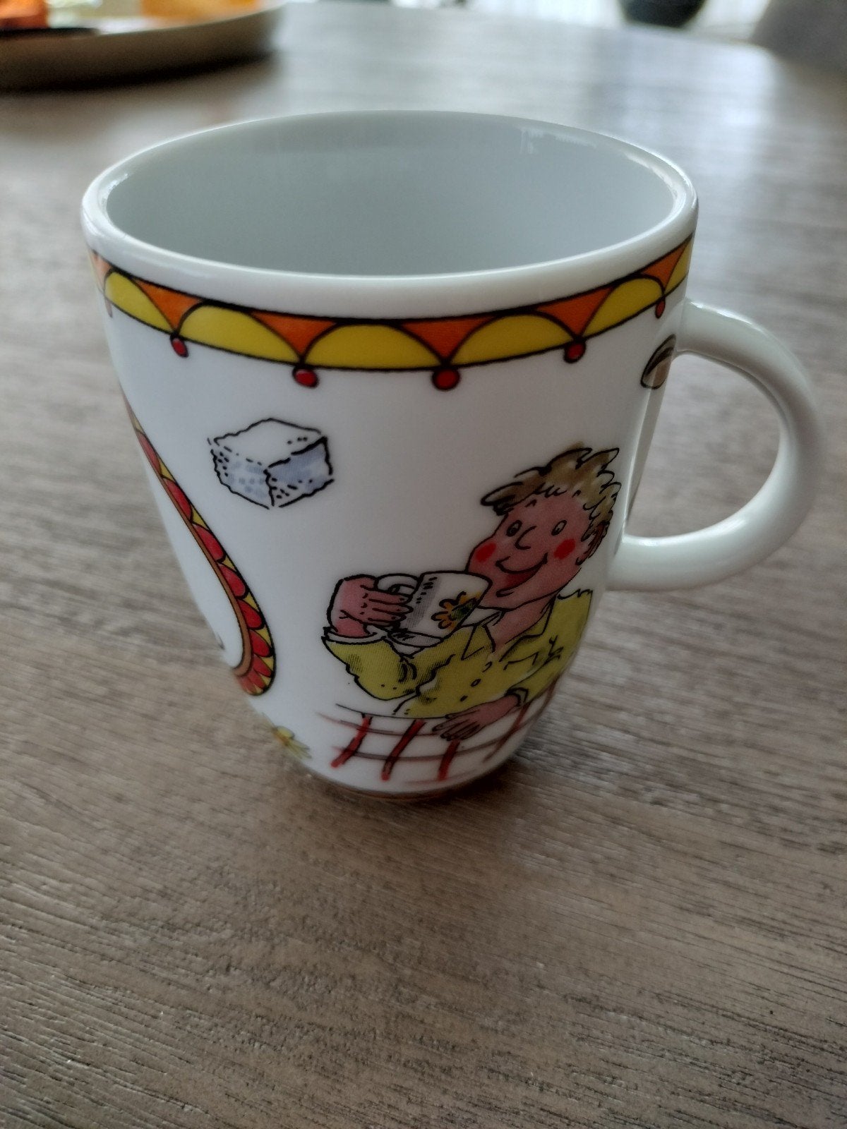 Leuke Theo mok met grappige illustraties, Ophalen of Verzenden