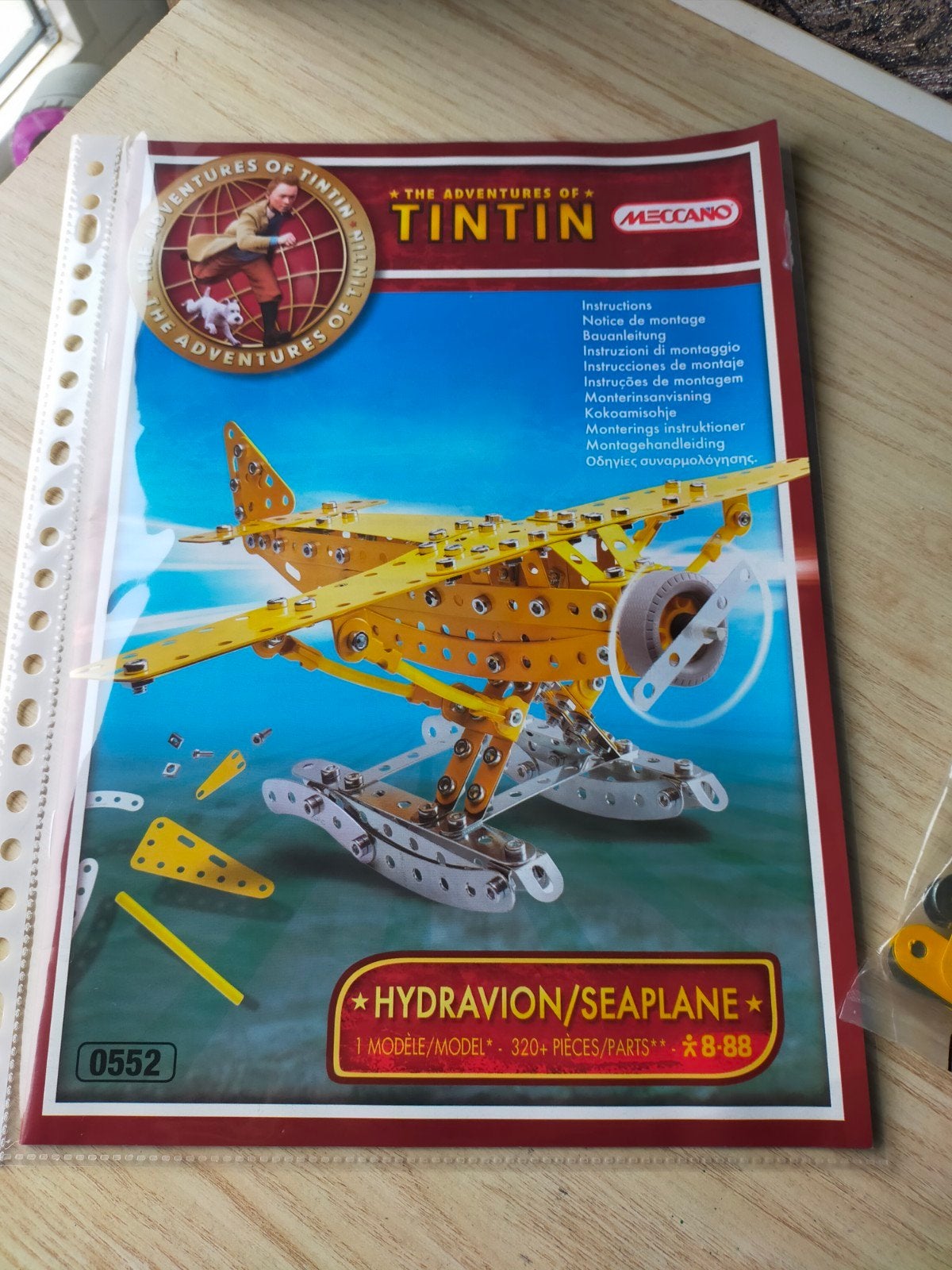 Meccano Kuifje Watervliegtuig - Nieuw in verpakking, Ophalen of Verzenden, Nieuw
