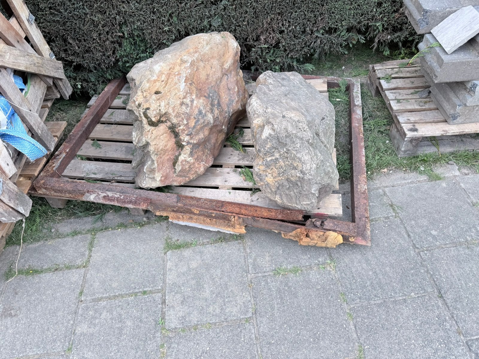 Stuk oud ijzer, Ophalen, Gebruikt, 250 mm of meer