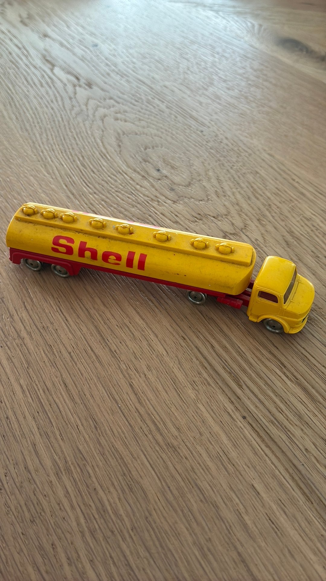 Lego shell, Ophalen, Gebruikt