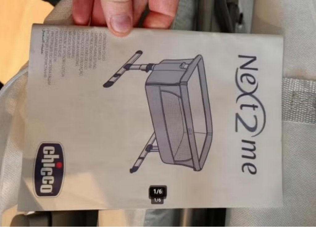 Chicco next 2 me cosleeper compleet, Gebruikt, Wieg, Ophalen of Verzenden