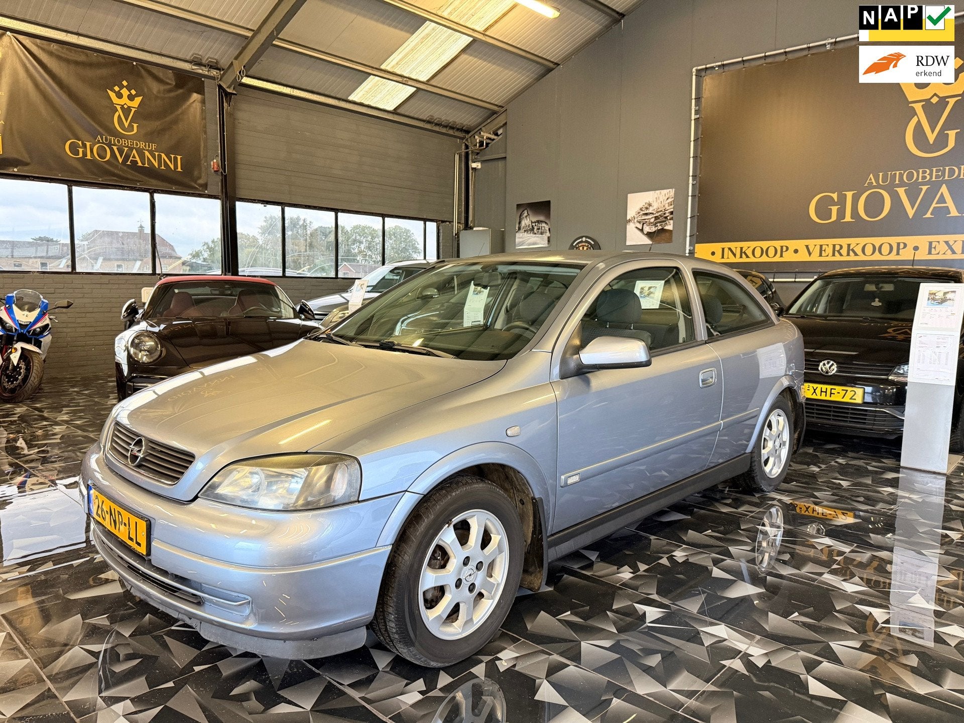 Opel Astra 1.6 - 47D KM ORG NL! -, 1063 kg, Gebruikt, 4 cilinders, 49 €/maand