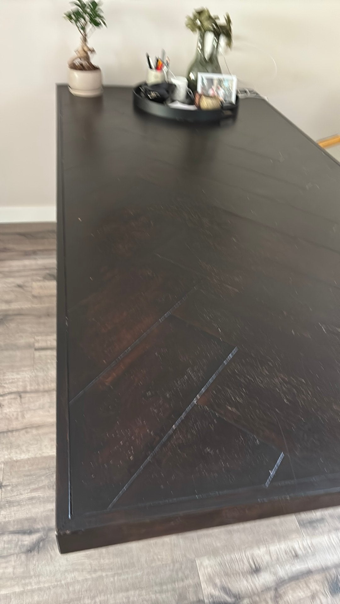 Recht eethoek, Huis en Inrichting, Tafels | Eettafels, Ophalen, Degelijk, 200 cm of meer, 50 tot 100 cm