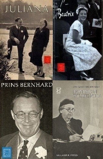 Juliana, Beatrix, Prins Bernhard en Wilhelmina Zw. Beertjes, Verzamelen, Ophalen of Verzenden, Gebruikt, Nederland, Tijdschrift of Boek