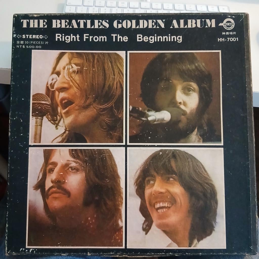 The Beatles - 10 LP Box - Right from the beginning - Taiwan, Boxset, Ophalen of Verzenden, Gebruikt, 12 inch