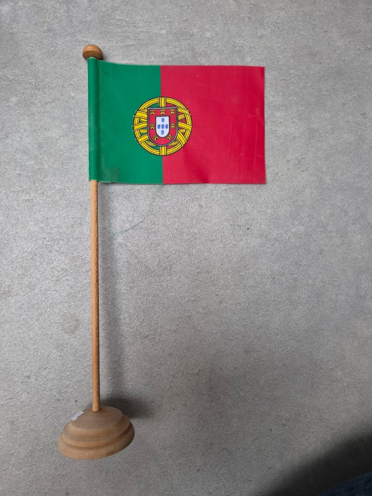 Conferentie tafel vlag Portugal hoogte 31cm, Verzenden