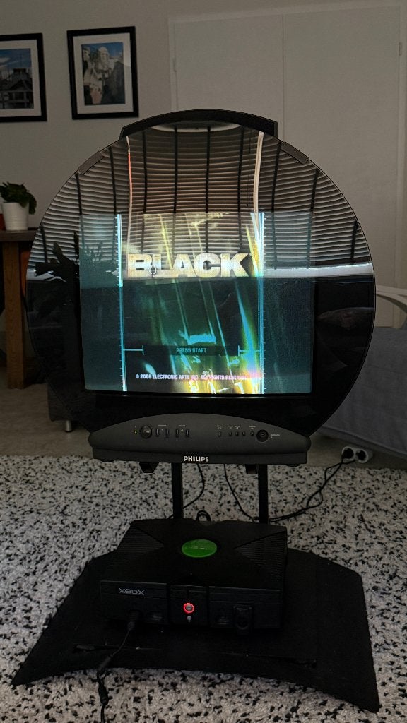 Zeldzame 21’ Philips Sensuval CRT – RGB – Stereo – Retro TV, Ophalen, Gebruikt, 40 tot 60 cm, Philips