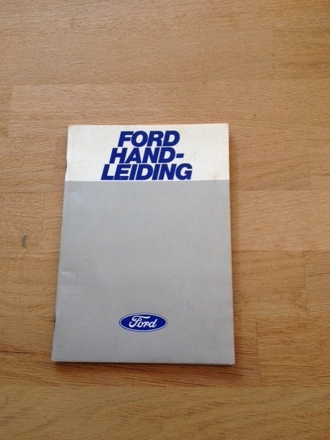 Ford Handleiding - Origineel   1977 - 1985  NL, Ophalen of Verzenden