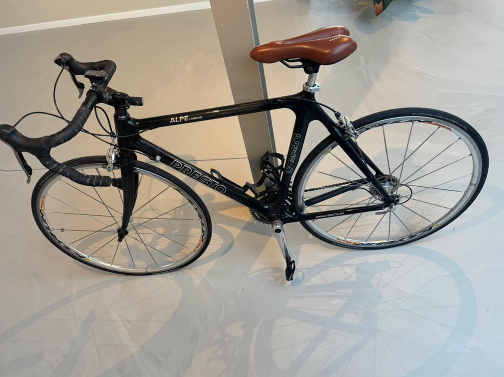 Presto ALPE Carbon Racefiets – Carbon Frame – Mavic Wielen, Ophalen of Verzenden, Zo goed als nieuw, Meer dan 20 versnellingen