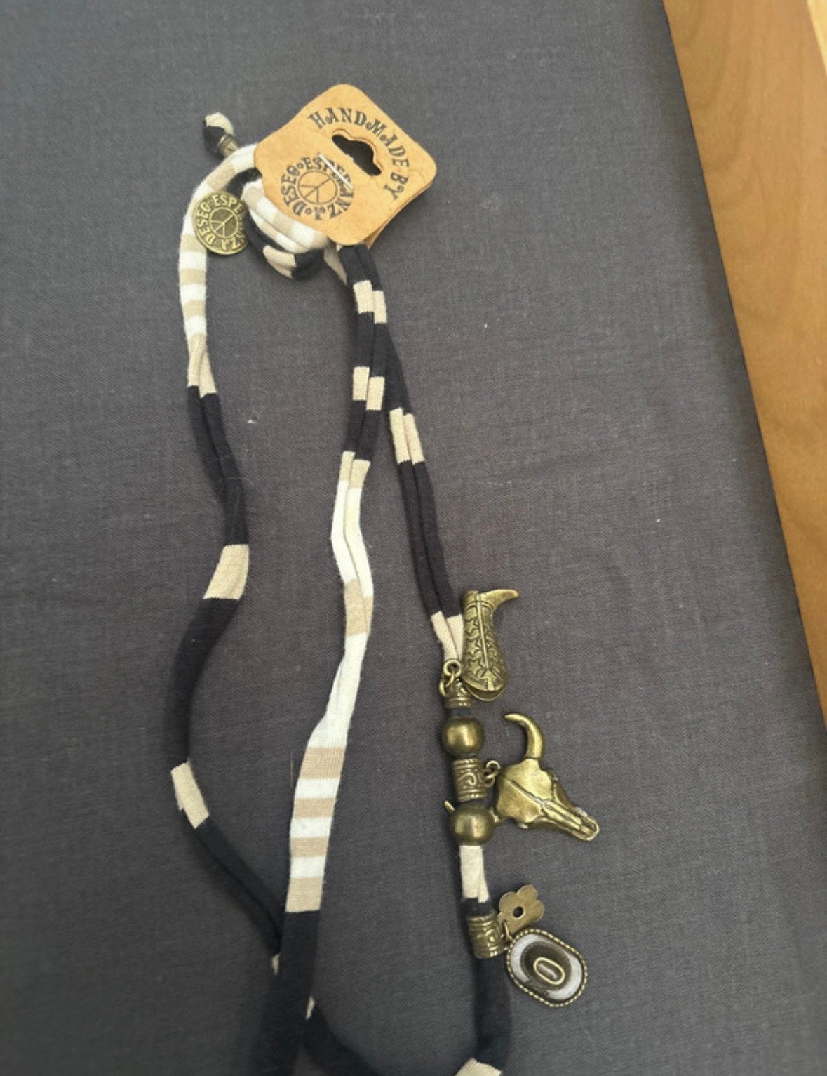 Ketting veter cowboy western, Ophalen of Verzenden, Zo goed als nieuw, Overige materialen