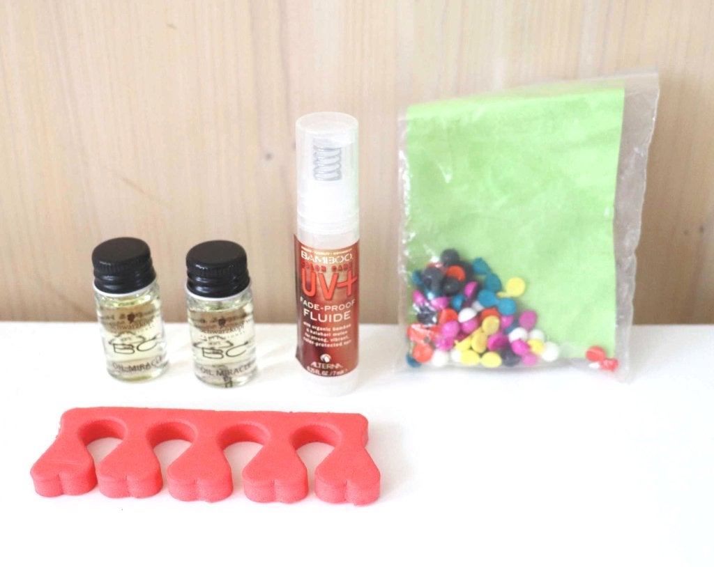 Mini, 2x Oil en Bamboo UV+, haarversiering en tenenspreider, Ophalen of Verzenden, Nieuw, Haarverzorger of -hersteller