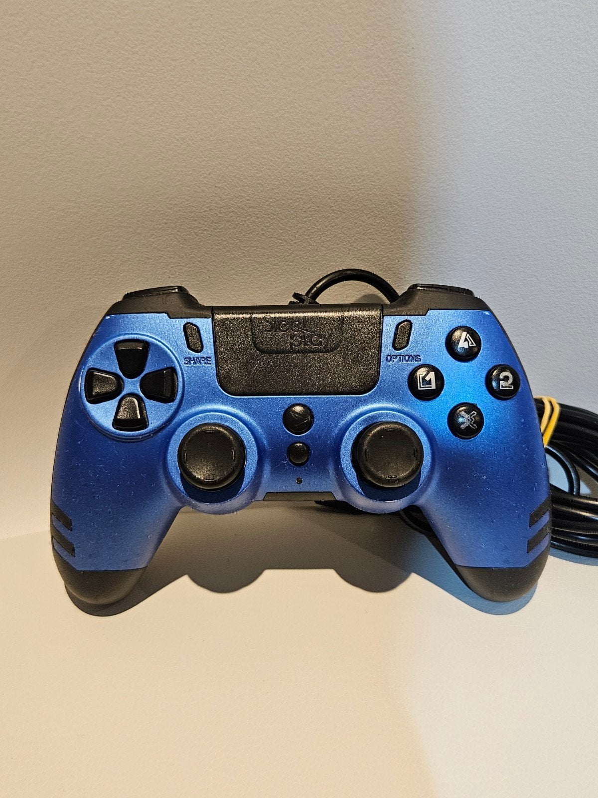 Steel Play PS4 / PS3 controller, Ophalen of Verzenden, Zo goed als nieuw, Controller, PlayStation 3