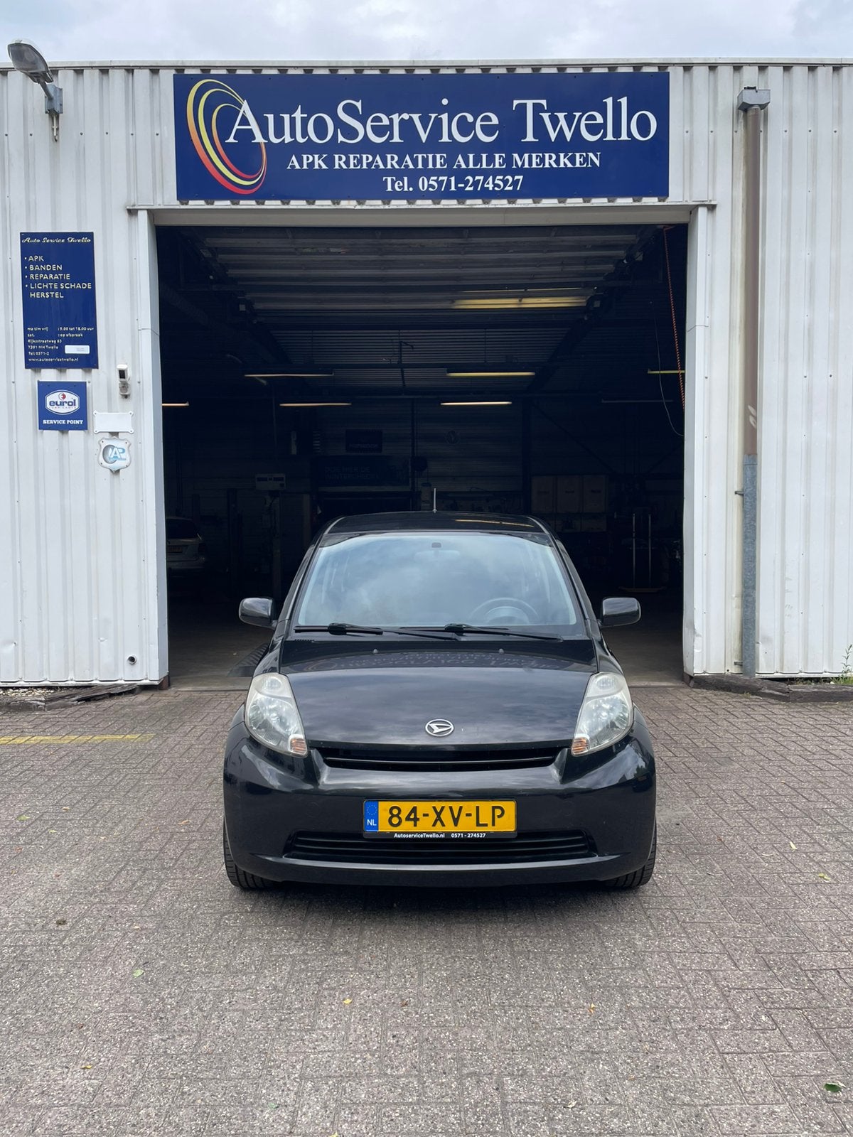 Daihatsu Sirion 1.0 51KW 2007 Zwart, Voorwielaandrijving, Elektrische ramen, Zwart, Bedrijf