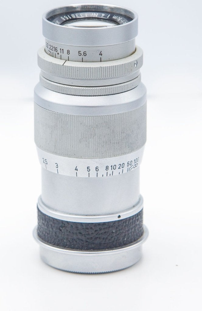 Leitz Elmar M39 1956 90mm, Ophalen of Verzenden, 1940 tot 1960, Lens of Lenzen