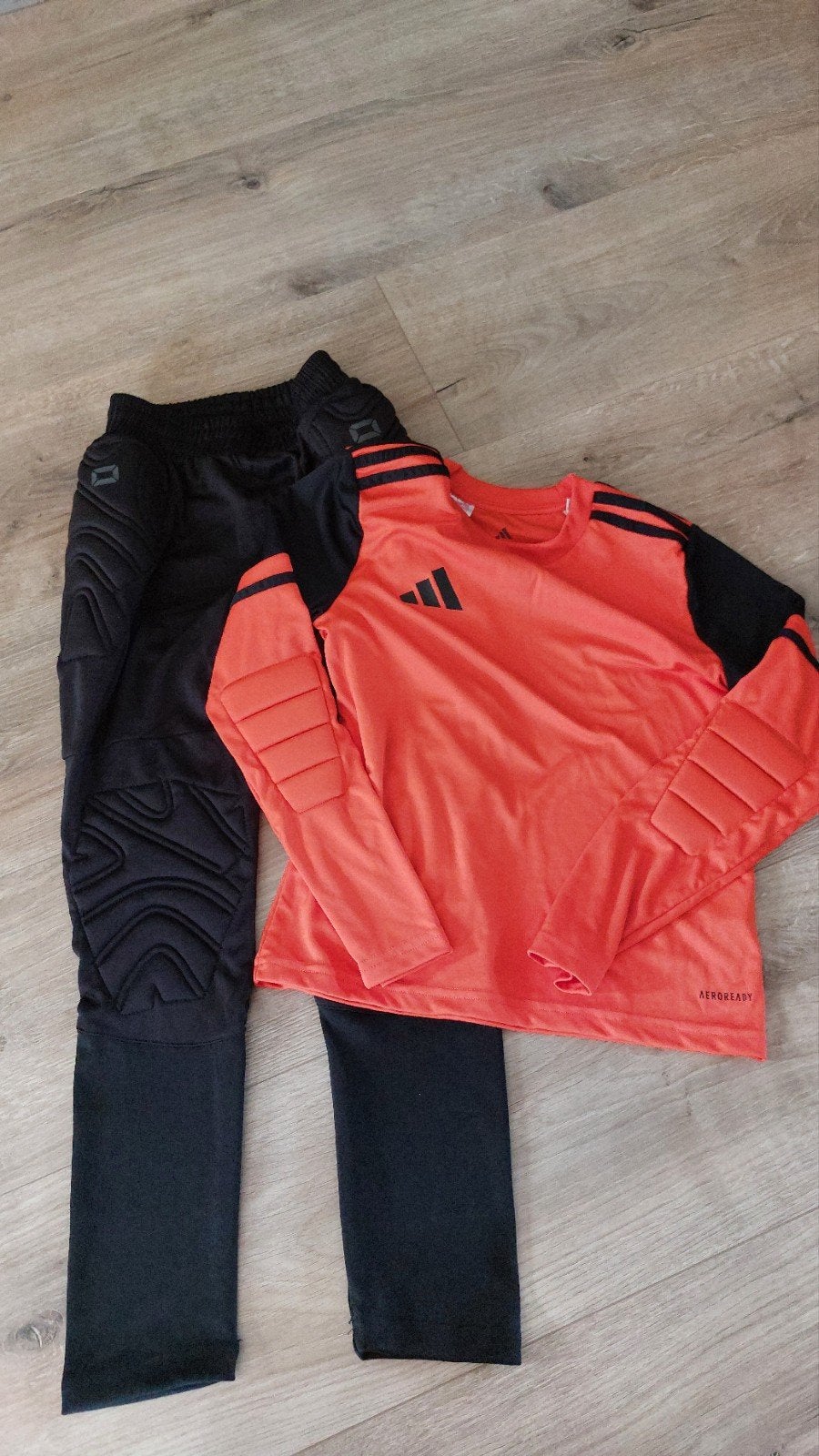 Keepersset Adidas shirt en Stanno broek maat 140, Kinderen en Baby's, Ophalen, Gebruikt, Setje, Jongen