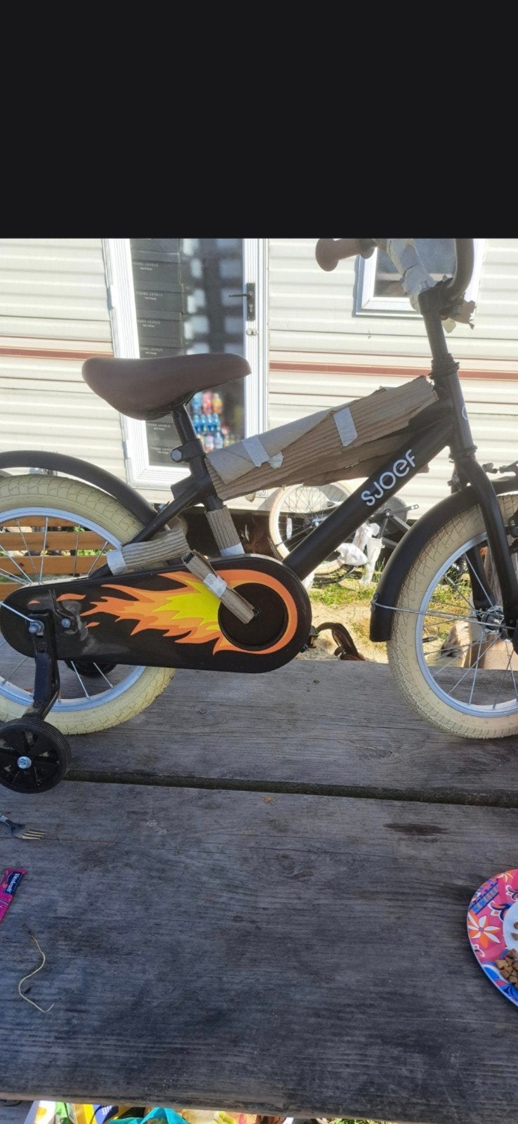 Kinderfiets 16 inch, Ophalen, Gebruikt, 16 tot 20 inch