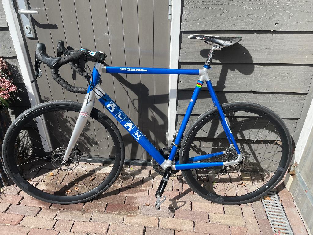 Alan Super Corsa Scandium racefiets, Fietsen en Brommers, Fietsen | Racefietsen, 28 inch, Heren, Aluminium, Zo goed als nieuw