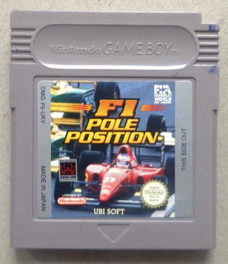 F1 Pole Position voor de Nintendo Gameboy, Spelcomputers en Games, Games | Nintendo Game Boy, Gebruikt, 1 speler, Racen en Vliegen