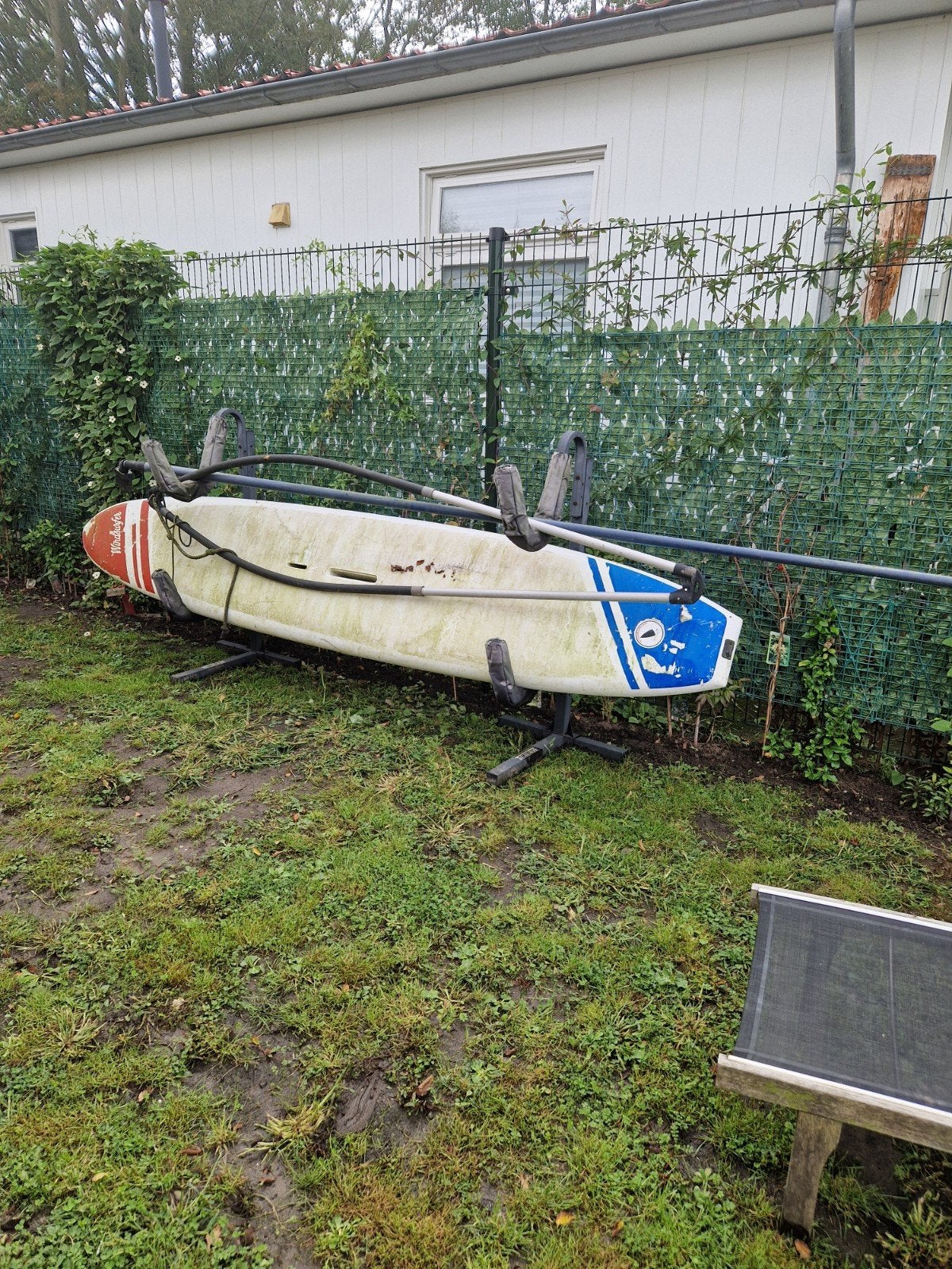 Ten Cate Windsurfer - Klassieke Windsurfplank, Watersport en Boten, Gebruikt, 300 cm of meer, Plank, Ophalen