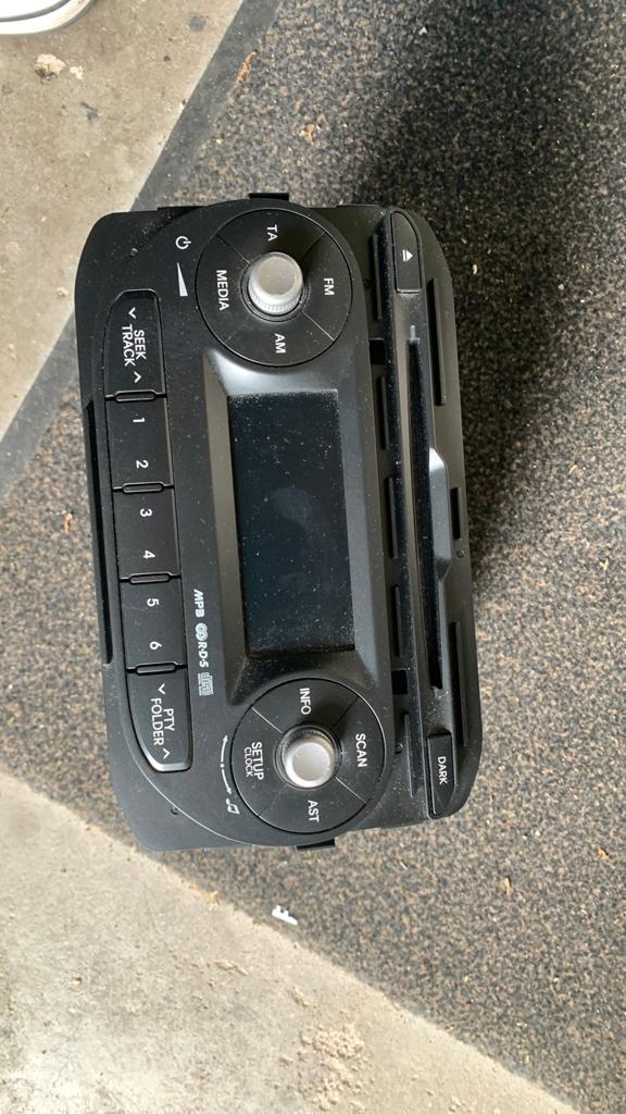 Autoradio Kia picanto, Ophalen, Gebruikt