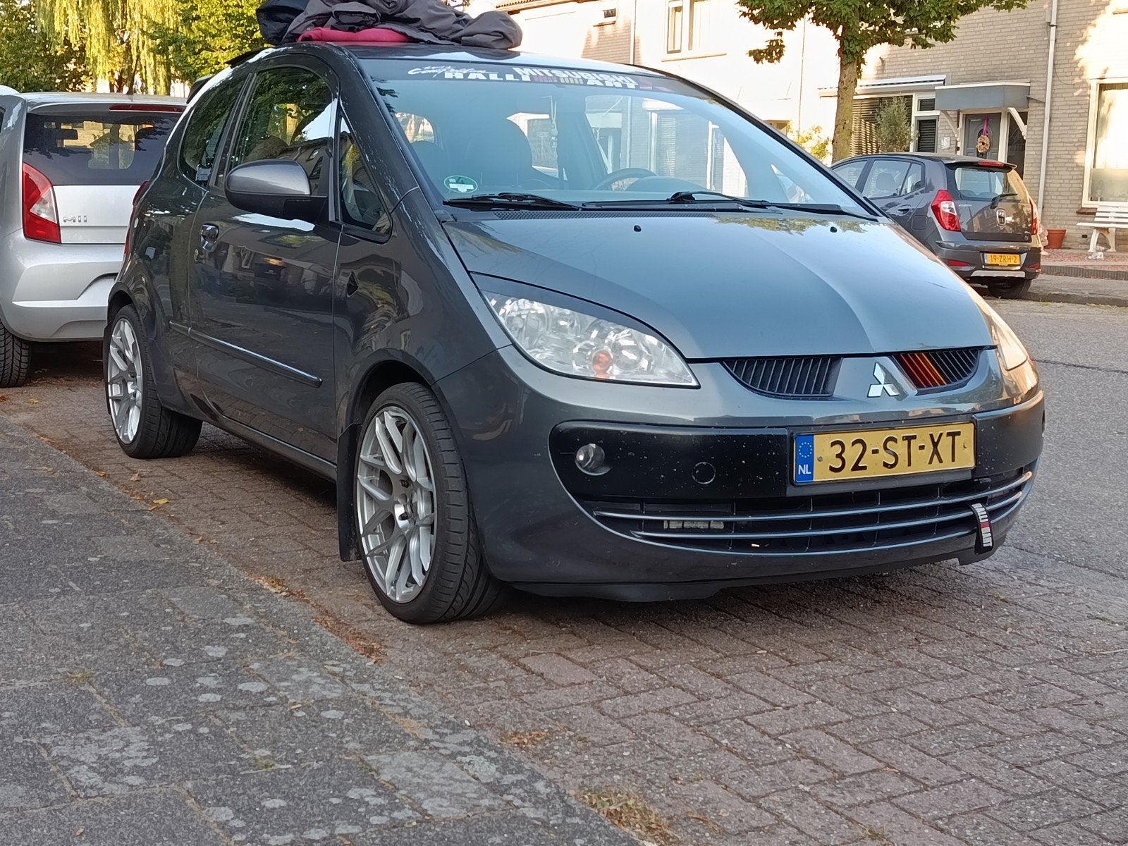 Mitsubishi Colt 1.3 Mivec CZ3 2006 Grijs, Auto's, Voorwielaandrijving, 450 kg, Colt, Particulier