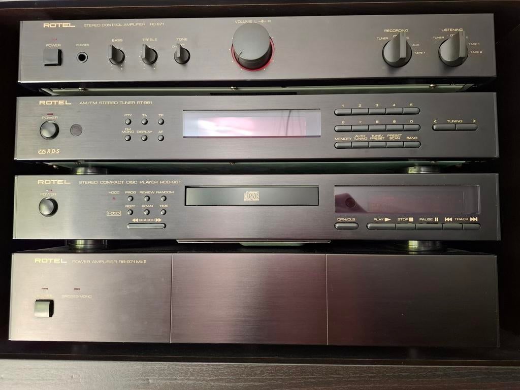 Rotel hifi set, Audio, Tv en Foto, Ophalen of Verzenden, Zo goed als nieuw, Audio