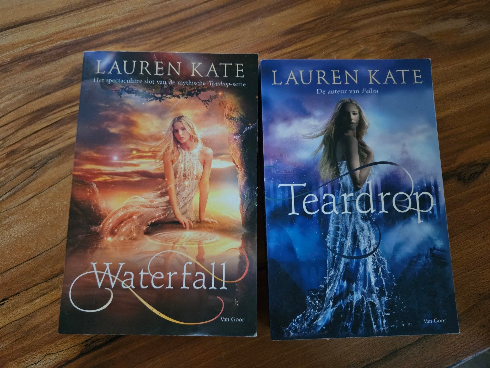 Lauren Kate Teardrop & Waterfall boeken, Ophalen, Gelezen, Lauren Kate