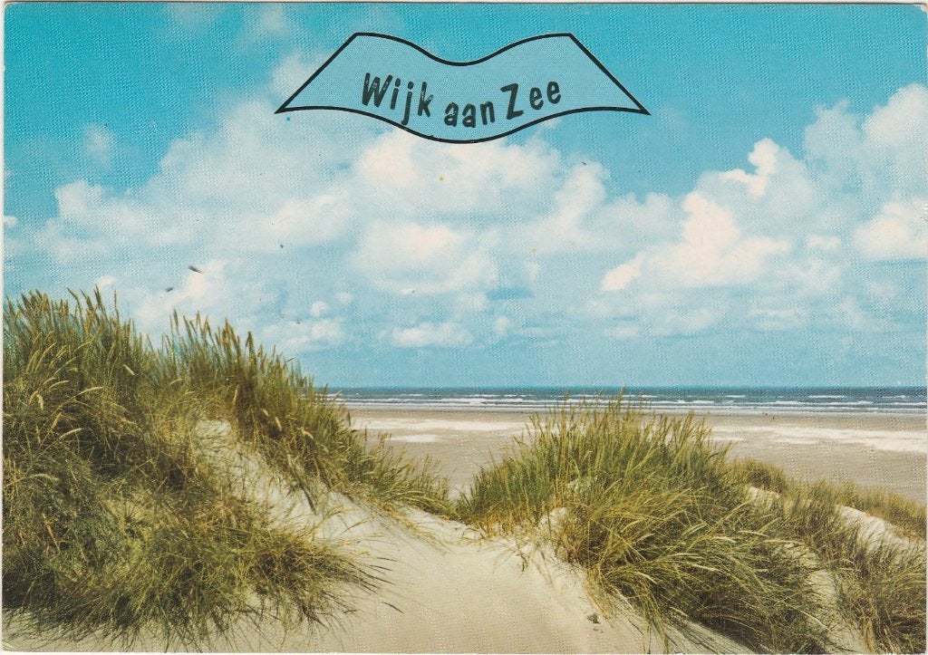 WIJK AAN ZEE Duin Strand Zee, Verzenden, 1980 tot heden, Gelopen, Noord-Holland