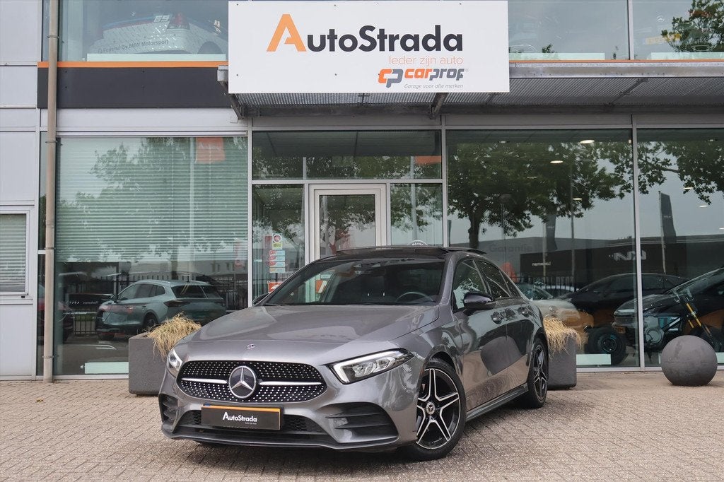 Mercedes A-Klasse Limousine A 200 AMG-Line 163pk | Cruise |, Gebruikt, Met garantie (alle), 163 pk, Origineel Nederlands