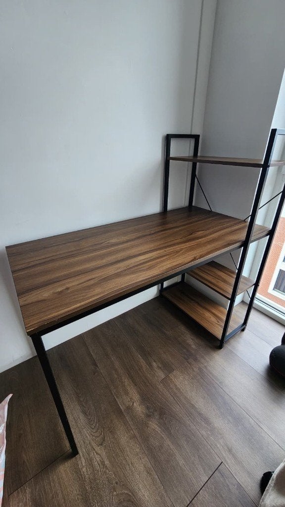 Bureautafel, Huis en Inrichting, Bureaus, Ophalen, Gebruikt, 120 cm, Demontabel