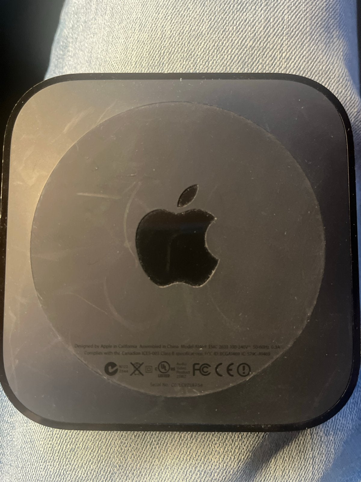 Apple TV 3e generatie (Model A1427), Ophalen of Verzenden, Gebruikt, HDMI, Zonder harde schijf