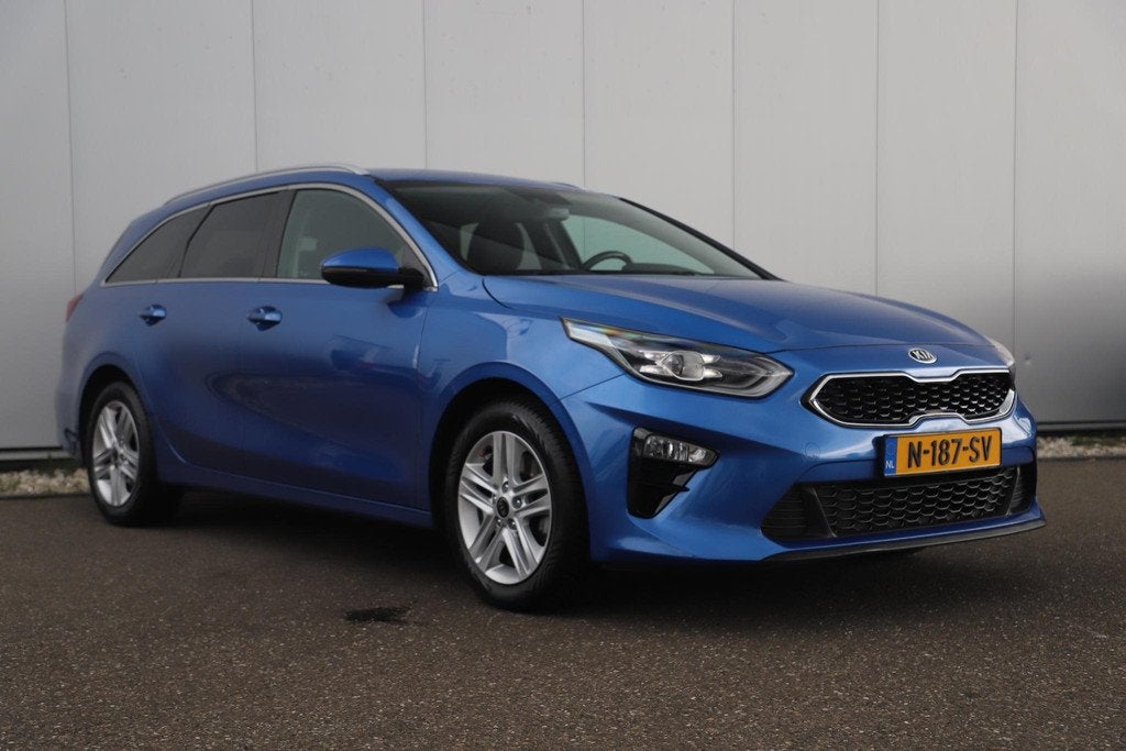 Kia Ceed Sportswagon 1.5 T-GDi DynamicLine 161PK Automaat Na, Auto's, Kia, Stof, Gebruikt, Euro 6, 4 cilinders