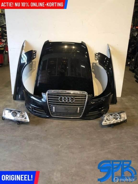 Voorkop A6 4F C6 Facelift Xenon Led LZ9Y 2.0 TDi GEEN BUMPER, Audi, Gebruikt, Audi, Ophalen of Verzenden