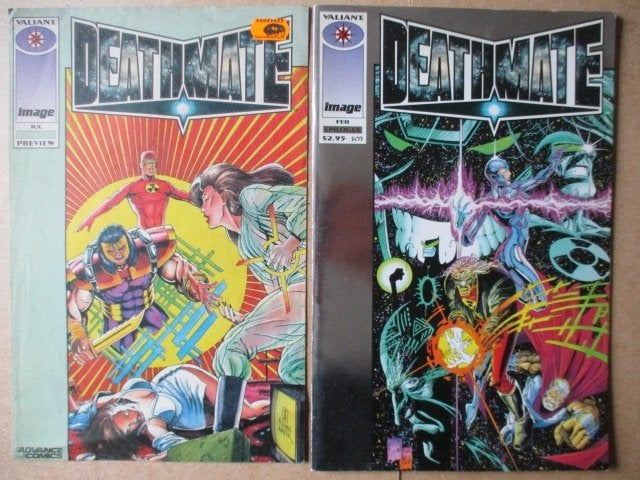 ad000036 deathmate engels comic, Meerdere comics, Ophalen, Gelezen, Overige gebieden
