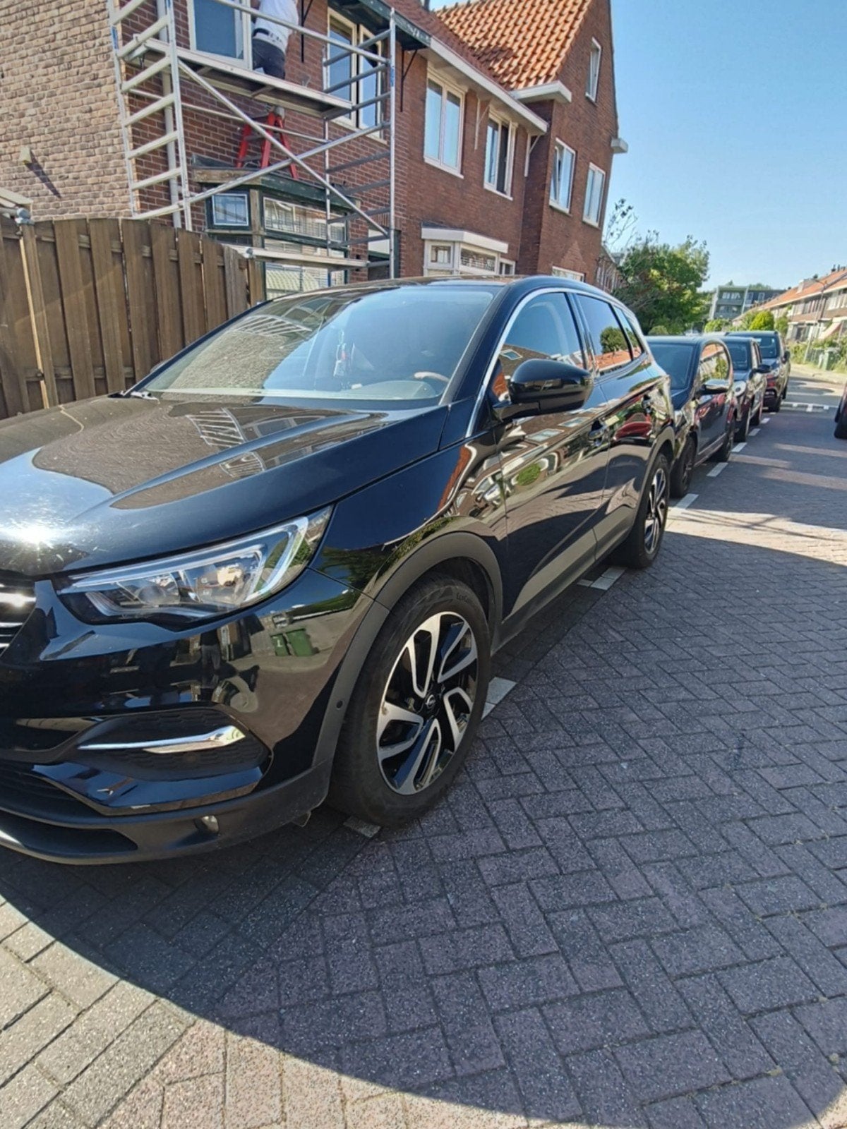 Opel Grandland X 1.2 Turbo 130pk S&S Aut 2019 Zwart, Auto's, Voorwielaandrijving, 15 km/l, 1199 cc, Zwart