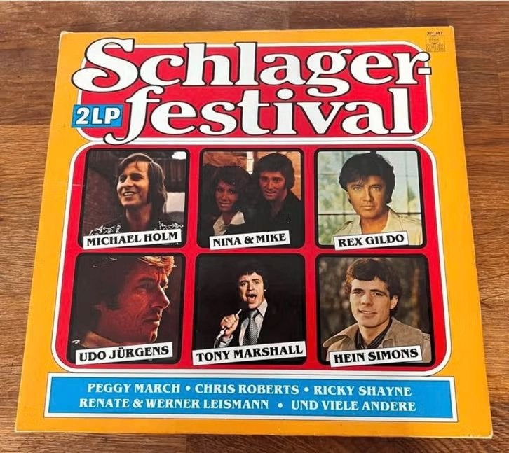 Lp schlager festival 2 lp, Cd's en Dvd's, Cd's | Schlagers, Ophalen of Verzenden, Zo goed als nieuw